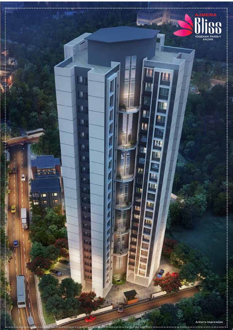 Exterior View, yogi-ajmera-bliss 1 Bedroom 450 Sq.Ft. Apartment In Kalyan West Thane 8320874