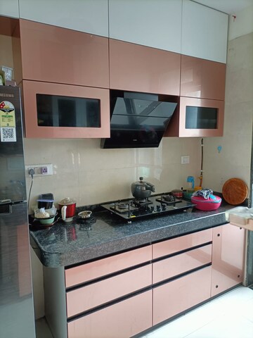 Kitchen in 1 BHK Apartment at Yogi Ajmera Bliss, Kalyan West – for Sale