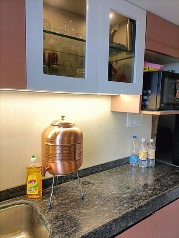 Kitchen in 1 BHK Apartment at Yogi Ajmera Bliss, Kalyan West – for Sale