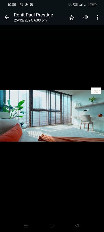 Bedroom in 4 BHK Apartment at Prestige Jasdan Classic, Mahalaxmi – for Sale