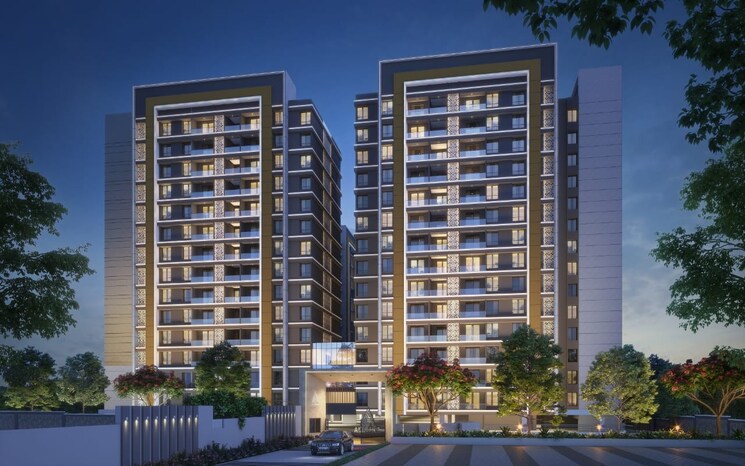 Exterior View, pristine-allure 3 Bedroom 1065 Sq.Ft. Apartment In Kharadi Pune 8320974