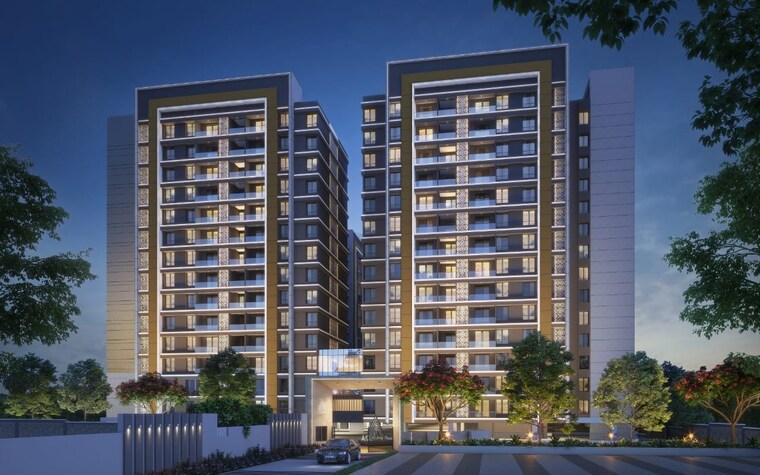 Exterior View, pristine-allure 3 Bedroom 1065 Sq.Ft. Apartment In Kharadi Pune 8320974