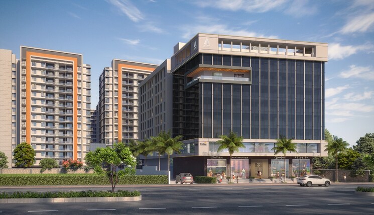 Exterior View, pristine-allure 3 Bedroom 1065 Sq.Ft. Apartment In Kharadi Pune 8320974