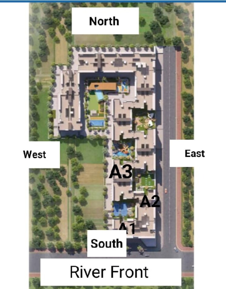 Master Plan, unique-youtopia 2 Bedroom 757 Sq.Ft. Apartment In Kharadi Pune 8320982