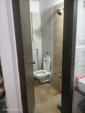 Bathroom in 2 BHK Apartment at Majestique Manhattan, Wagholi – for Sale