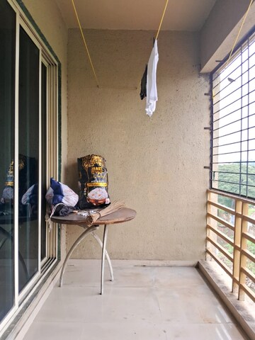 Staircase in 1 BHK Apartment at Padmadisha Paradise, Themghar – for Sale