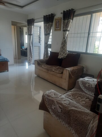 Living Room in 2 BHK Apartment at F5 Diamond Crest, Wagholi – for Sale