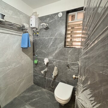 Bathroom in 1 BHK Apartment at Sai Aastha, Ulwe Sector 21 – for Rent