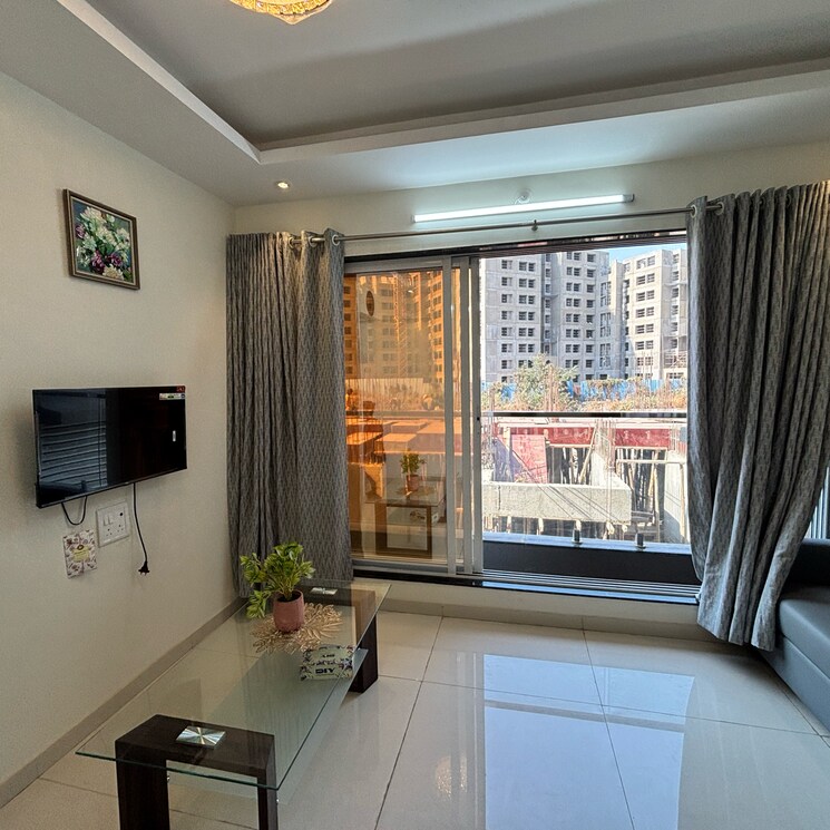 Living Room, pushpak nagar 1 Bedroom 695 Sq.Ft. Apartment In Pushpak Nagar Navi Mumbai 8321033
