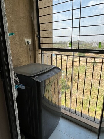 Balcony in 1 BHK Apartment at Lodha Palava City Lakeshore Greens, Dombivli East – for Rent