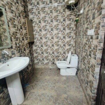 Bathroom in 2 BHK Builder Floor at Malviya Nagar – for Rent