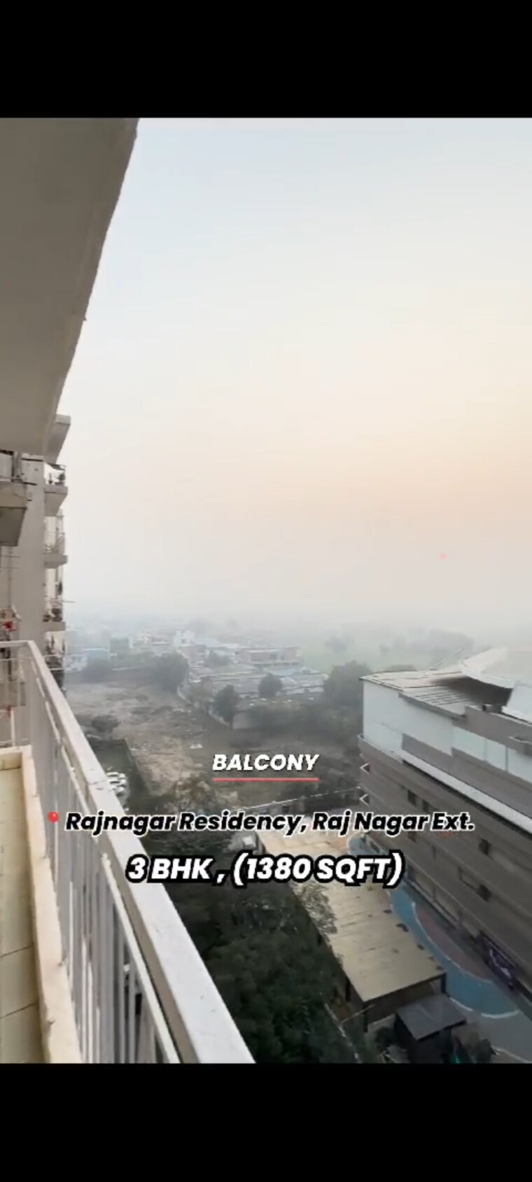 Exterior View, mittal-rajnagar-residency 3 Bedroom 1380 Sq.Ft. Apartment In Raj Nagar Extension Ghaziabad 8321297