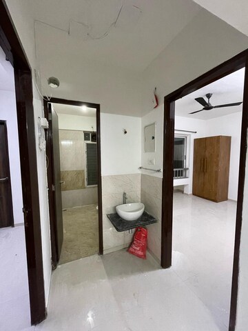Building Lobby in 2 BHK Apartment at Marathon Nexzone, New Panvel – for Rent