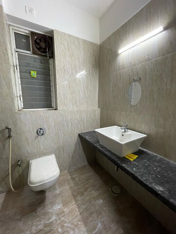 Bathroom in 2 BHK Apartment at Marathon Nexzone, New Panvel – for Rent