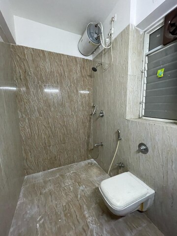 Bathroom in 2 BHK Apartment at Marathon Nexzone, New Panvel – for Rent