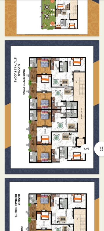 Floor Plan in 1 BHK Builder Floor at Bisrakh Jalalpur – for Sale