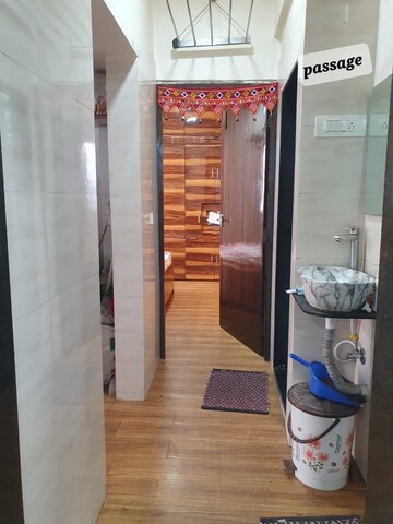 Bathroom in 1 BHK Apartment at Vighnaharta CHS Khanda Colony, Khanda Colony – for Rent