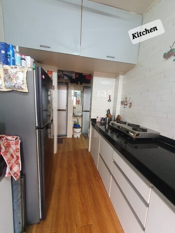 Kitchen in 1 BHK Apartment at Vighnaharta CHS Khanda Colony, Khanda Colony – for Rent