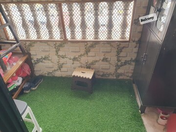 Master Bedroom in 1 BHK Apartment at Vighnaharta CHS Khanda Colony, Khanda Colony – for Rent