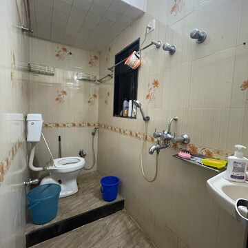 Bathroom in 1 BHK Apartment at Sai Baba Complex Goregaon, Gokuldham Colony – for Rent