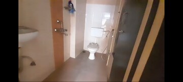 Bathroom in 1 BHK Apartment at Kishor Sai Dham, Taloja – for Rent