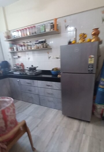 Kitchen in 1 BHK Apartment at Riddhi Gardens CHS, Malad East – for Rent