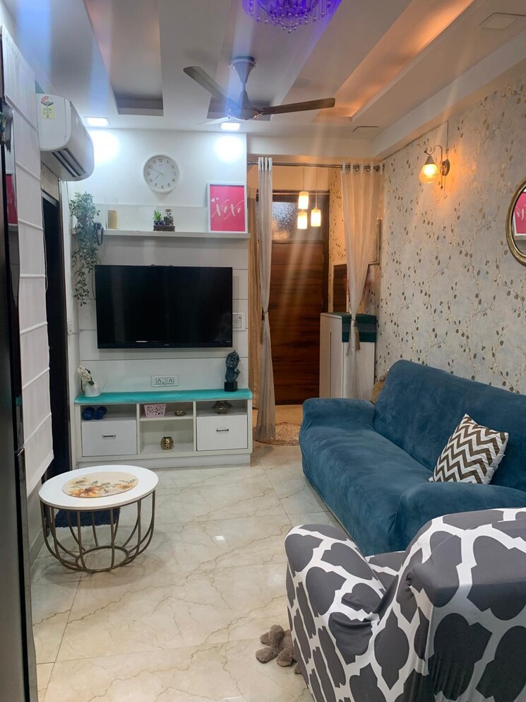 Living Room, niti khand 3 Bedroom 1280 Sq.Ft. Builder Floor In Niti Khand Ghaziabad 8321557