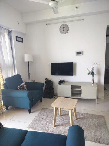 Master Bedroom in 1 BHK Apartment at Amanora Adreno Towers, Hadapsar – for Rent