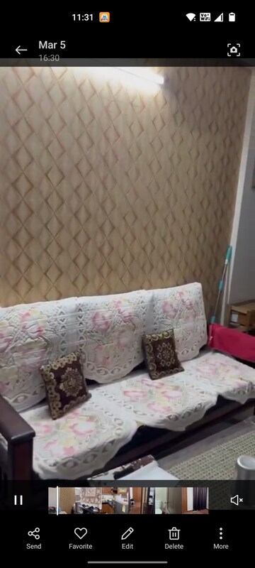 Bedroom in 1 BHK Apartment at Aditya Urban Homes, Shahpur Bamheta – for Rent