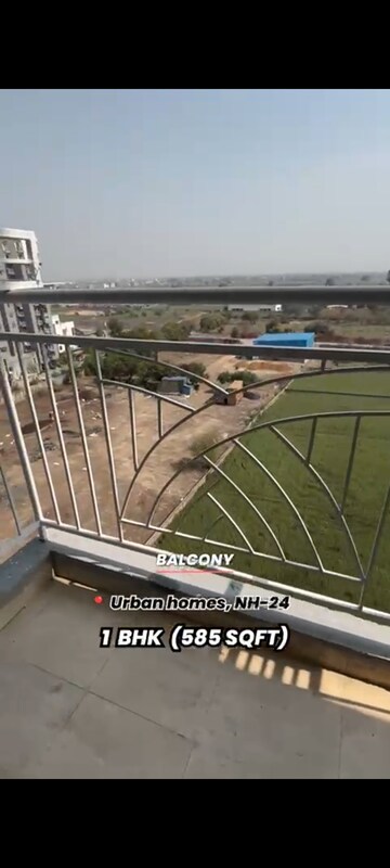Balcony in 1 BHK Apartment at Aditya Urban Homes, Shahpur Bamheta – for Rent