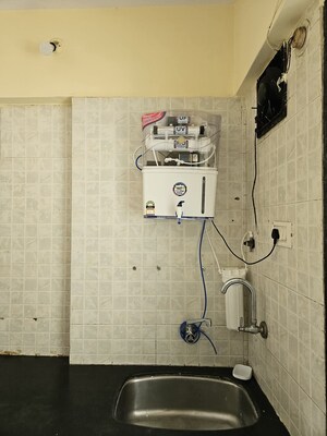 Kitchen in 2 BHK Apartment at Krishna Heights Ghansoli, Ghansoli – for Rent