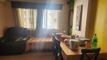 Living Room in 2 BHK Apartment at Premier Kailash Tower, Powai – for Rent