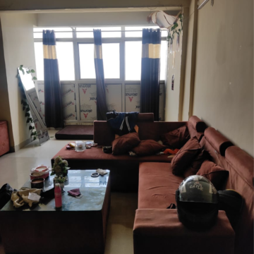 Living Room in 2 BHK Apartment at TDI City Kingsbury, Sector 61 – for Rent