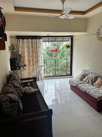 Living Room in 2 BHK Apartment at Rashmi Tanmay, Mira Road – for Rent
