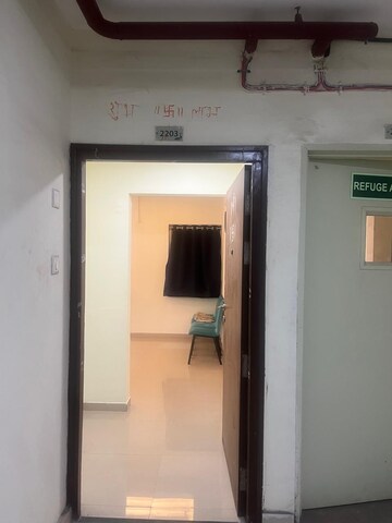 Building Lobby in 2 BHK Apartment at Indiabulls Greens, New Panvel – for Rent