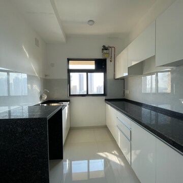 Kitchen in 3 BHK Apartment at Je And Vee Om Trimurti, Dindoshi – for Rent