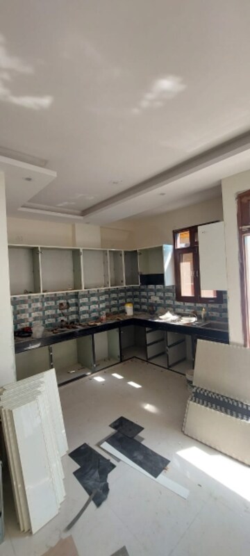 Kitchen in 3 BHK Builder Floor at Raj Nagar – for Sale