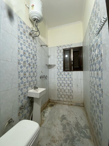 Bathroom in 1 BHK Builder Floor at Sunny Enclave – for Rent