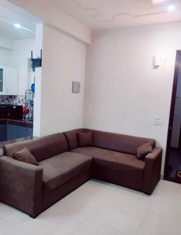 Living Room in 1 BHK Apartment at Ramky Towers, Gachibowli – for Rent