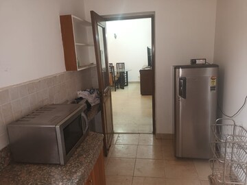 Living Room in 3 BHK Builder Floor at Ansal Sushant Lok I, Sector 43 – for Rent