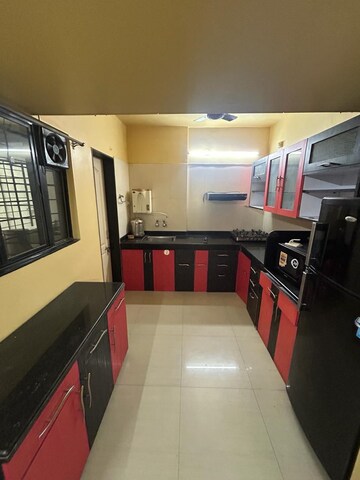 Kitchen in 2 BHK Apartment at Shapoorji Pallonji Sensorium, Hinjewadi – for Rent