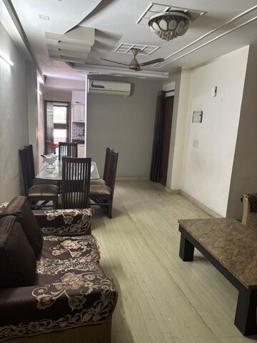 Living Room in 3 BHK Apartment at Mahavir Enclave 1 – for Sale