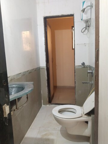 Bathroom in 2 BHK Apartment at BKS Galaxy CHS, Kharghar – for Rent