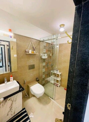 Bathroom in 2 BHK Apartment at Bini Winspace Amelio, Andheri West – for Rent