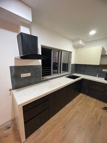 Kitchen in 3 BHK Apartment at Oberoi Realty Esquire, Goregaon East – for Rent