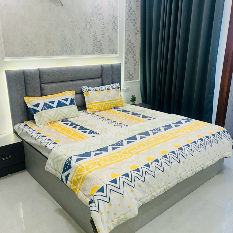 Bedroom, jagatpura 3 Bedroom 1550 Sq.Ft. Apartment In Jagatpura Jaipur 8322397
