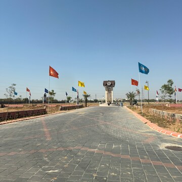  Plot – Exterior View View at Lotus Red, Mahal Road - for Sale