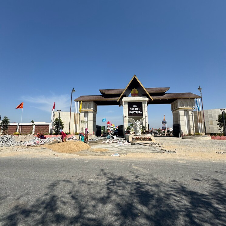 Exterior View, highfly-the-greater-jagatpura  111 Sq.Yd. Plot In Shivdaspura Jaipur 8322418