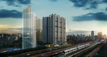 2 BHK Apartment For Rent in Omkar Signet, Malad East