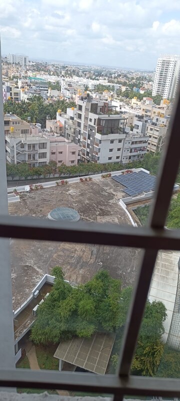 Balcony in 3 BHK Apartment at Puravankara Elita Promenade, Jp Nagar – for Sale